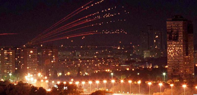 βομβαρδισμός ΝΑΤΟ γιουγκοσλαβία