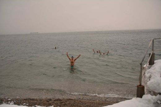 χειμερινοί κολυμβητές