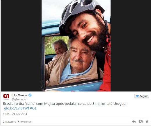 selfie with mujica