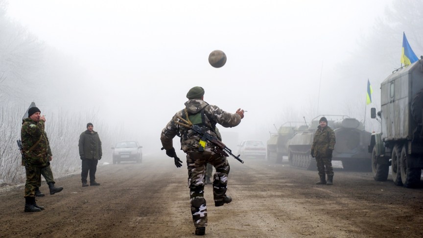 ουκρανία εκεχειρία ποδόσφαιρο