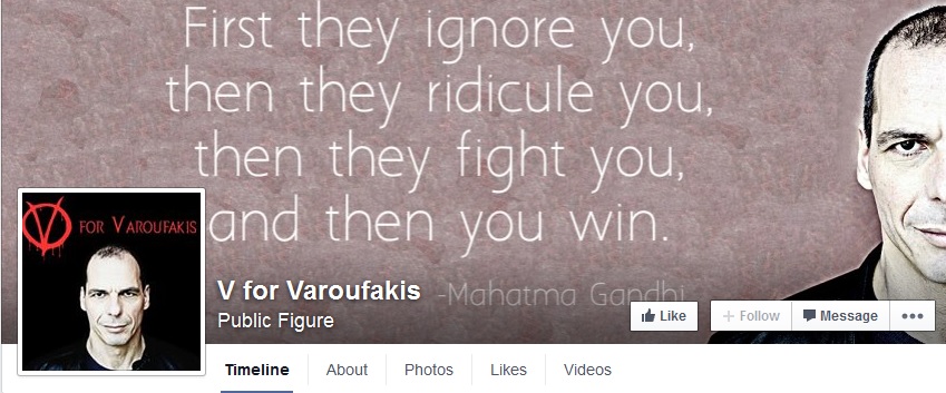 V for varoufakis