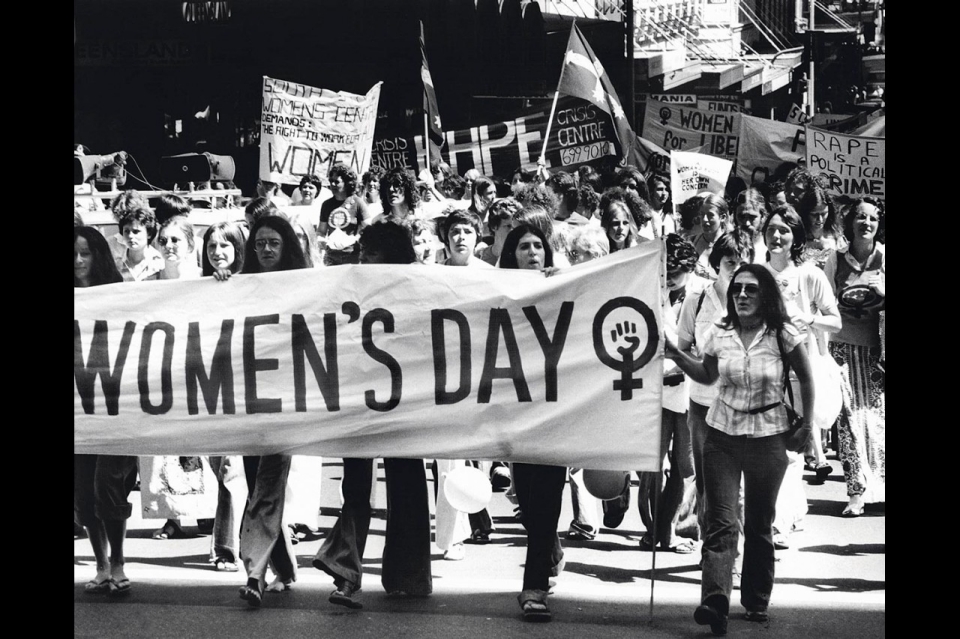 women's day parade