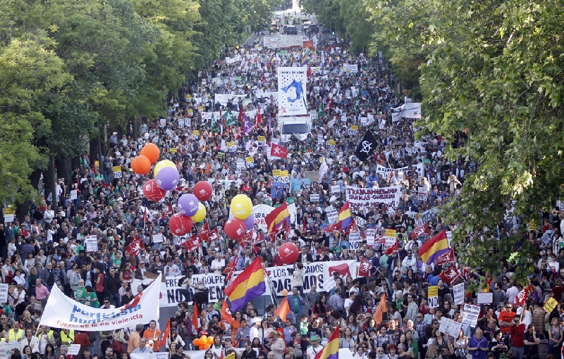 Μαδρίτη διαδηλώσεις