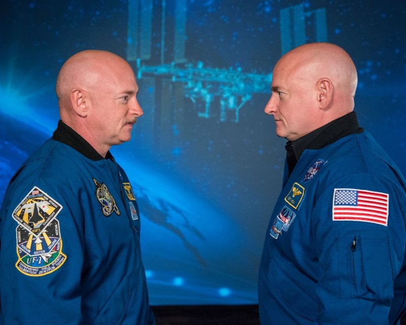 δίδυμοι αστροναύτες
