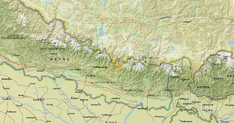 σεισμός νεπάλ