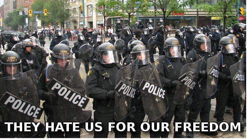 hate us for our freedoms