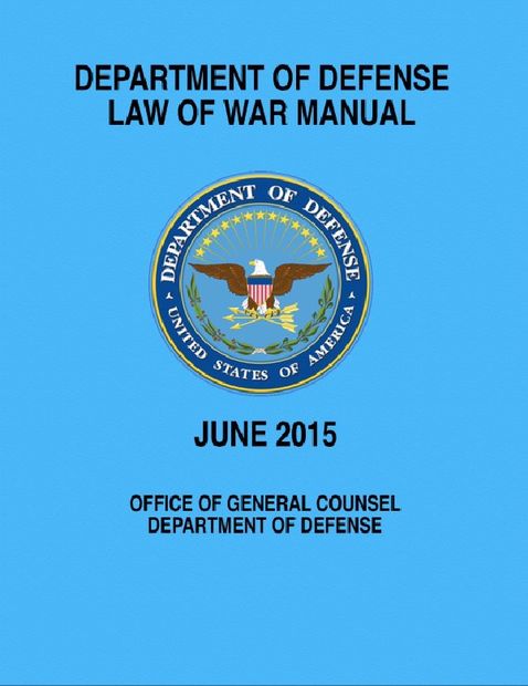 law of war manual