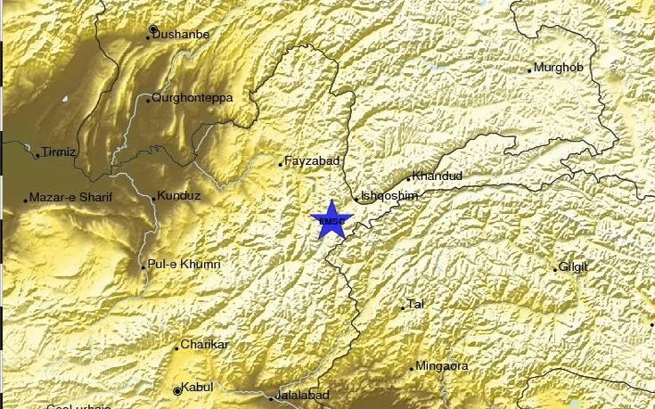 σεισμός καμπούλ