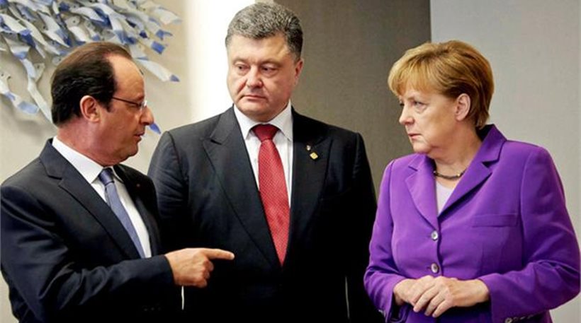 poroshenko merkel hollande
