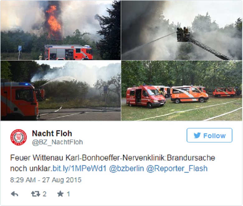 Κάντε κλικ για μεγέθυνση refugees germany fire