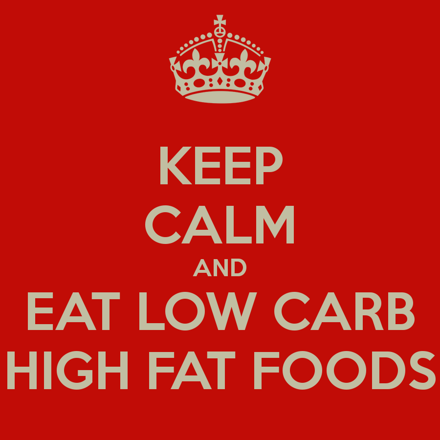 low carbs high fats
