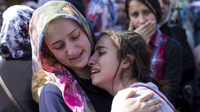 kurds after bombing