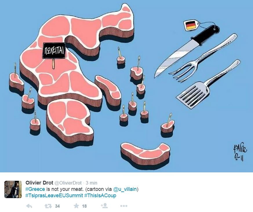 Greece is not your meat
