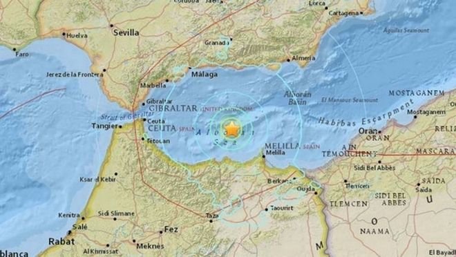 σεισμός μαρόκο ισπανία