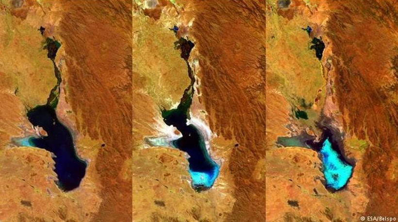 λίμνη Poopo βολιβία