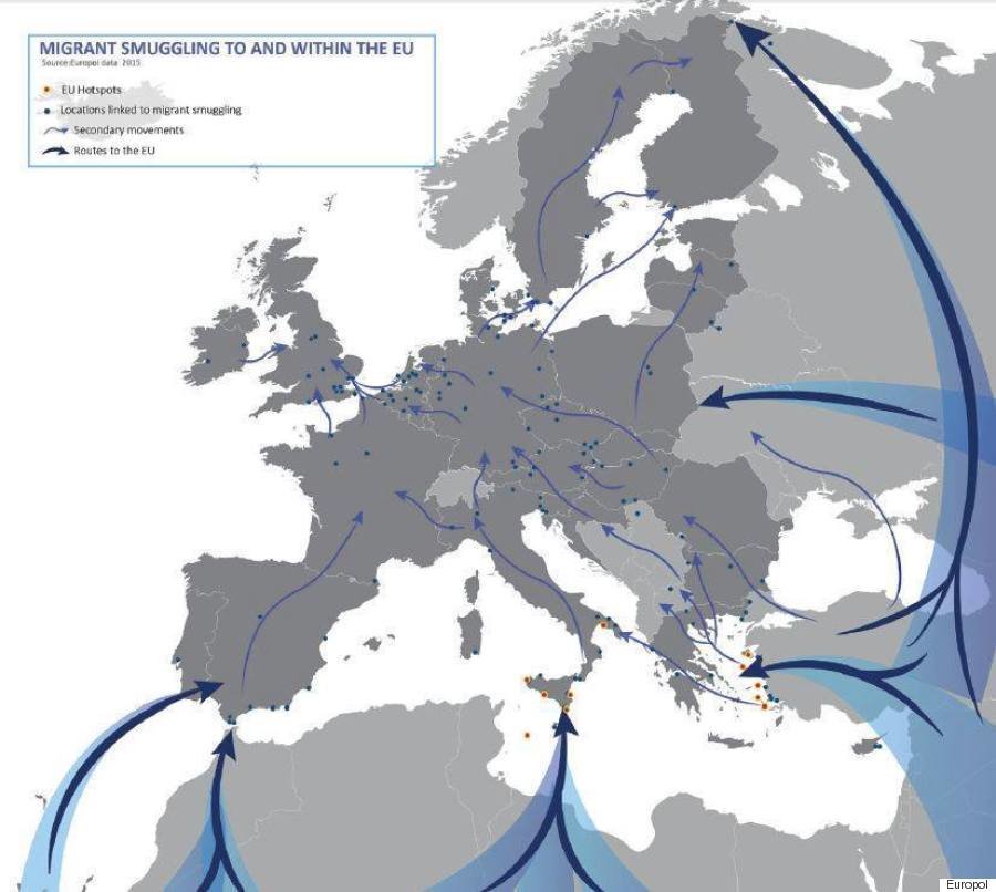 smuggling europe