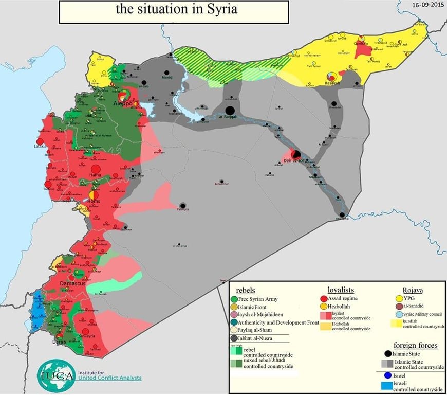 η κατάσταση στη συρία