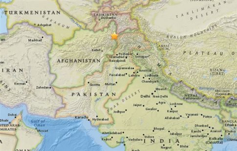 σεισμός πακιστάν αφγανιστάν