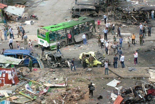 Έκρηξη παγιδευμένων οχημάτων στην πόλη Ταρτούς