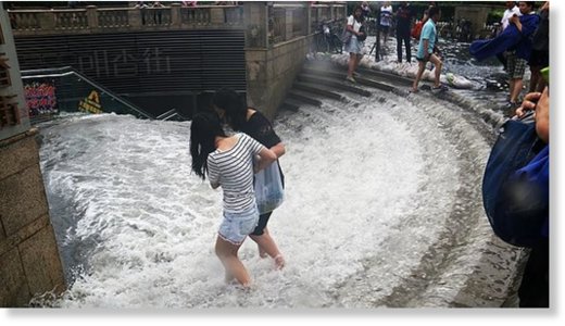 κίνα πλημμύρες