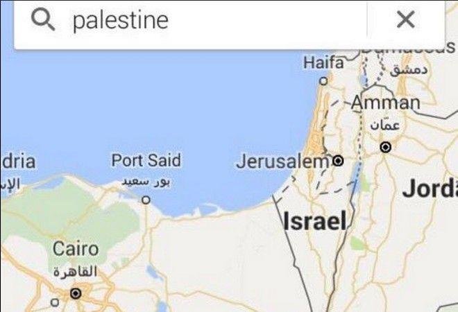 παλαιστίνη Google