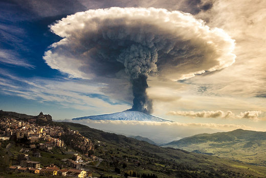 Κάντε κλικ για μεγέθυνση Volcano Etna