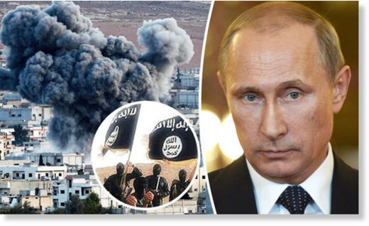 Putin Russia jets ISIS