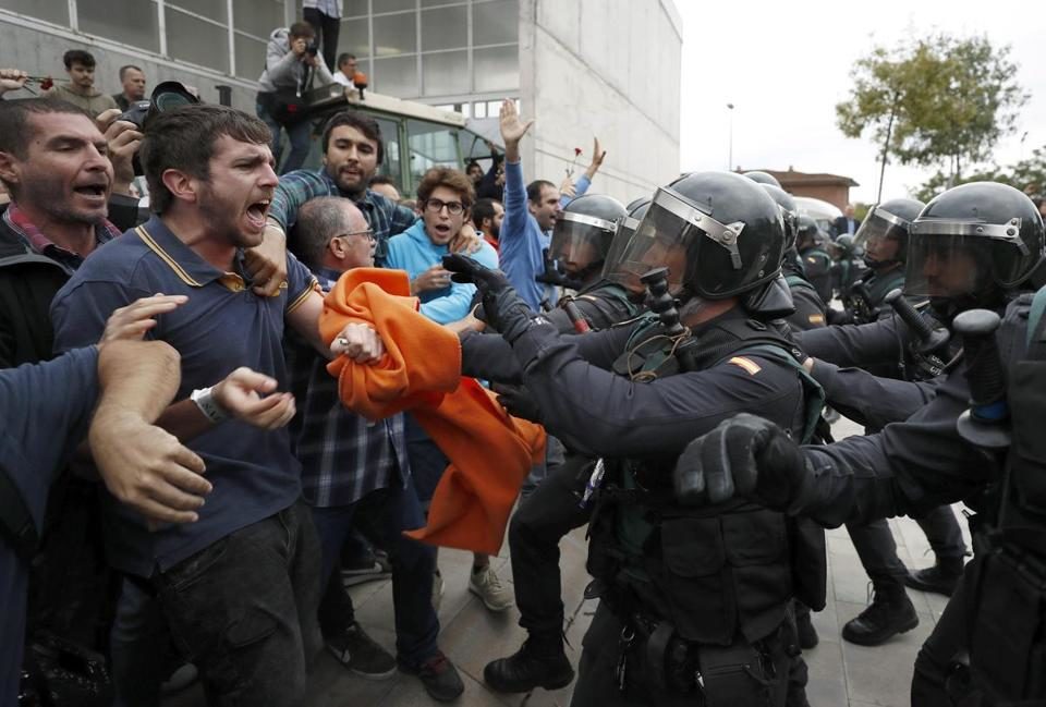 καταλονία αστυνομία