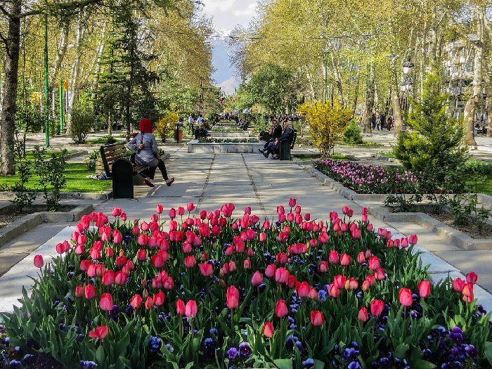 Το πάρκο Μελλάτ στη Νότια Τεχεράνη