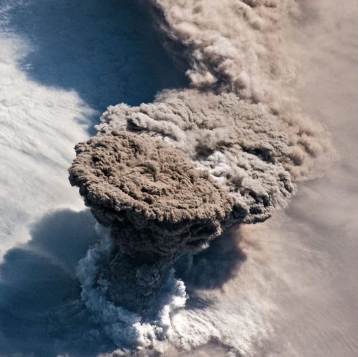 Raikoke volcano