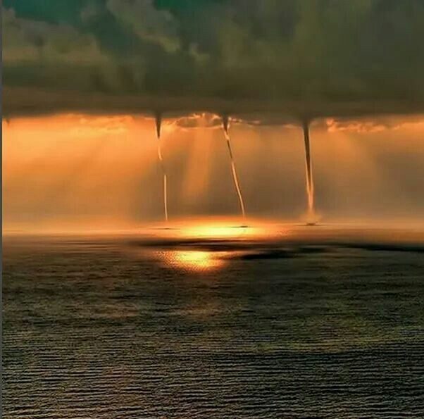 Waterspout on the Mediterranean