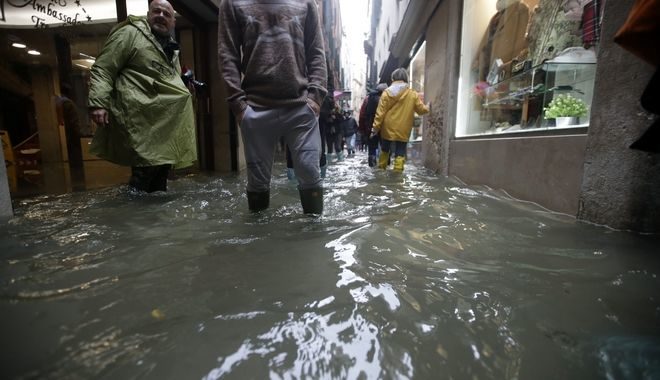 πλημμύρα βενετία